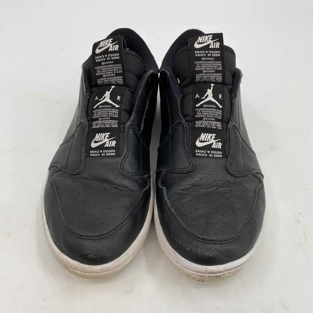 Nike Black Air Jordan 1 Low Retro Slip-On Sneakers | Men’s Size 10